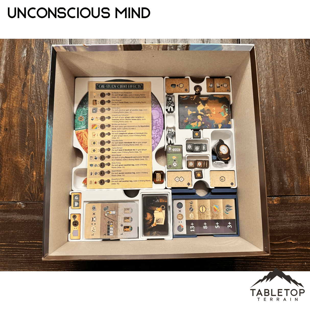 Unconscious Mind Board Game Insert / Organizer