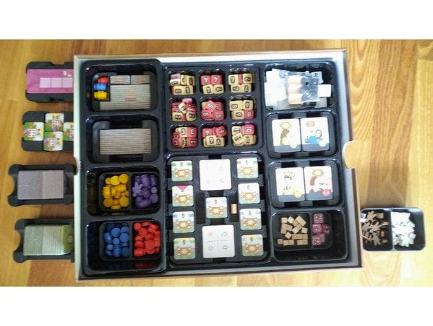 Vinhos with Kickstarter Extras Board Game Insert / Organizer
