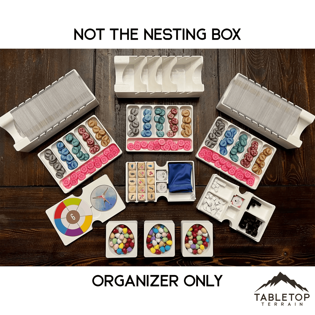 Wingspan Nesting Box Board Game Insert / Organizer