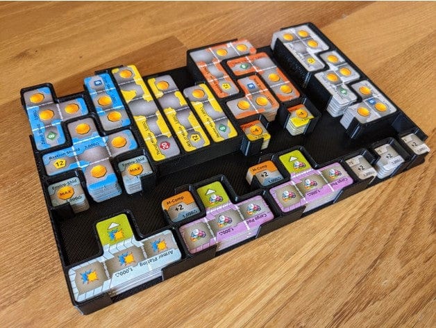 Xia Legends of a Drift System Board Game Insert / Organizer with Expansions