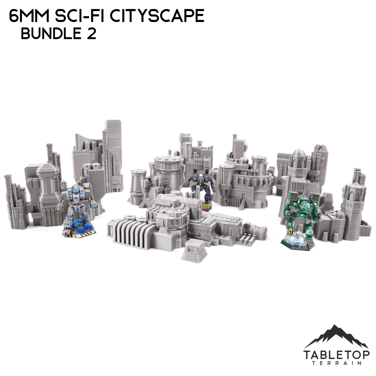 6mm Sci-Fi Cityscape Bundle 2