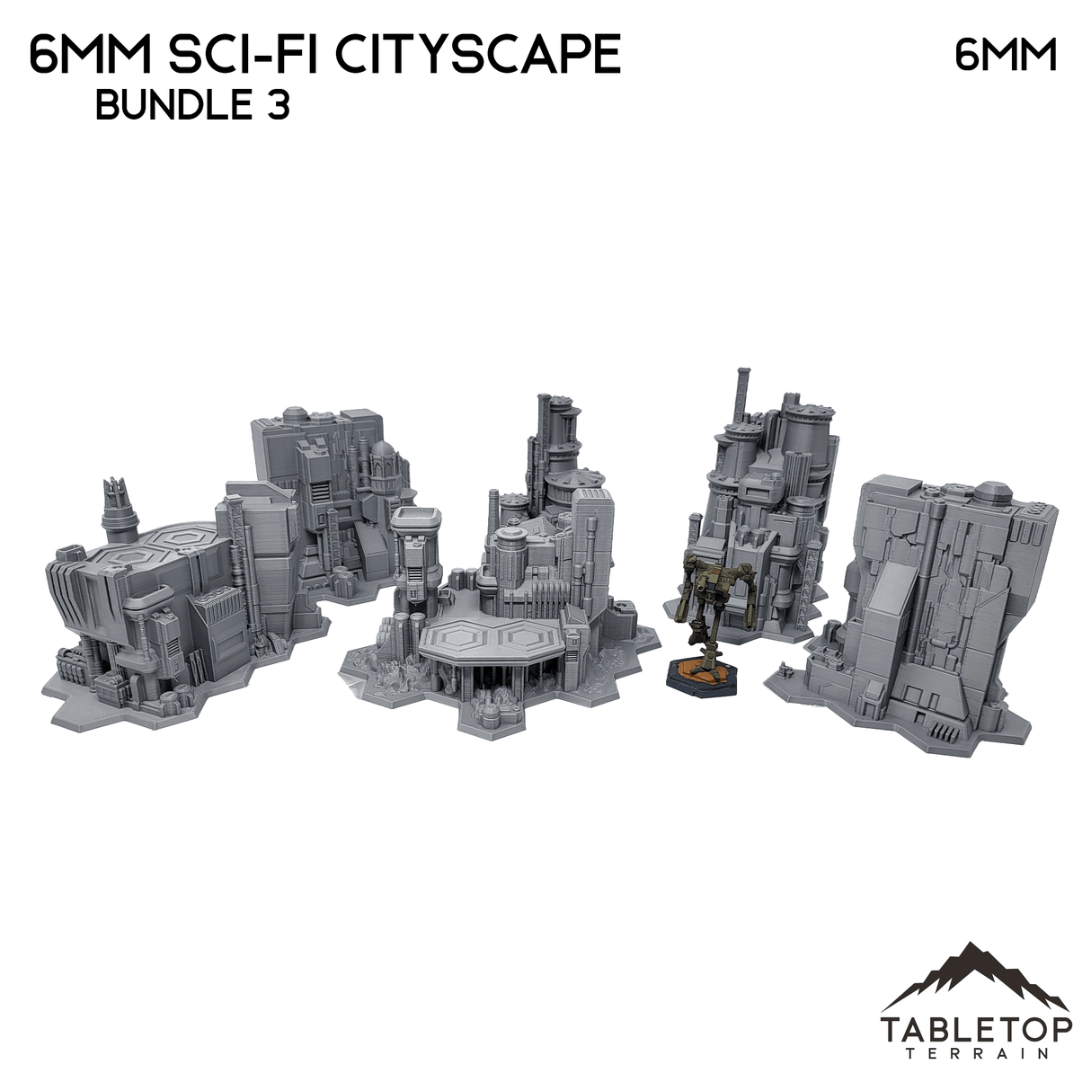 6mm Sci-Fi Cityscape Bundle 3