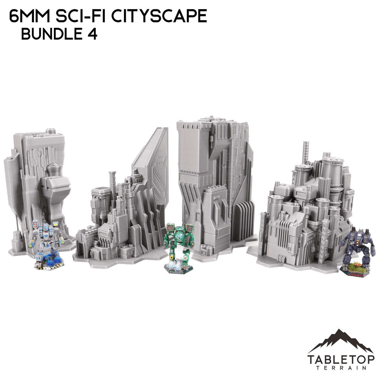 6mm Sci-Fi Cityscape Bundle 4