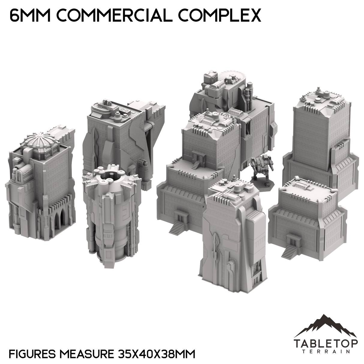 6mm Sci-Fi Commercial Complex Bundle 1