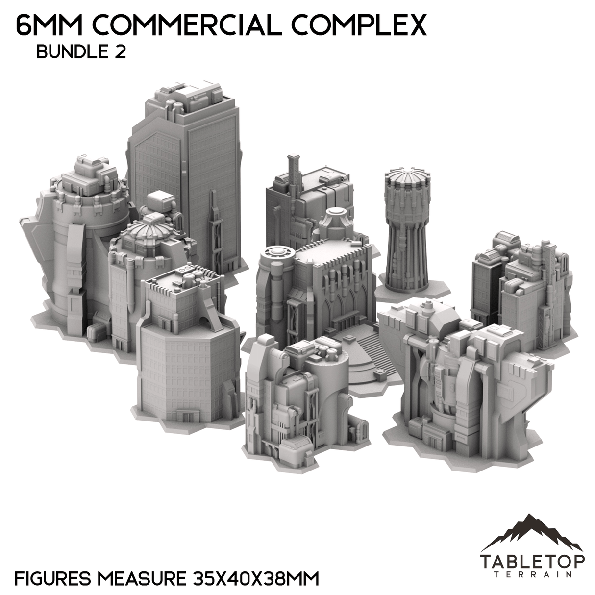 6mm Sci-Fi Commercial Complex Bundle 2