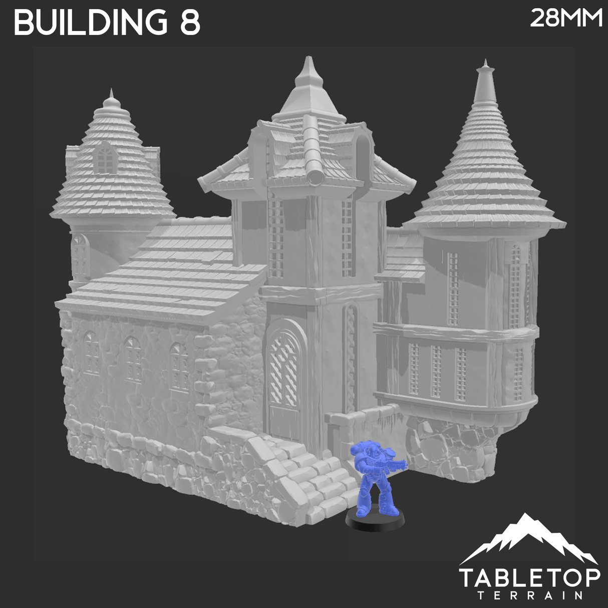 Building 8 - City of Spiritdale - Fantasy Building