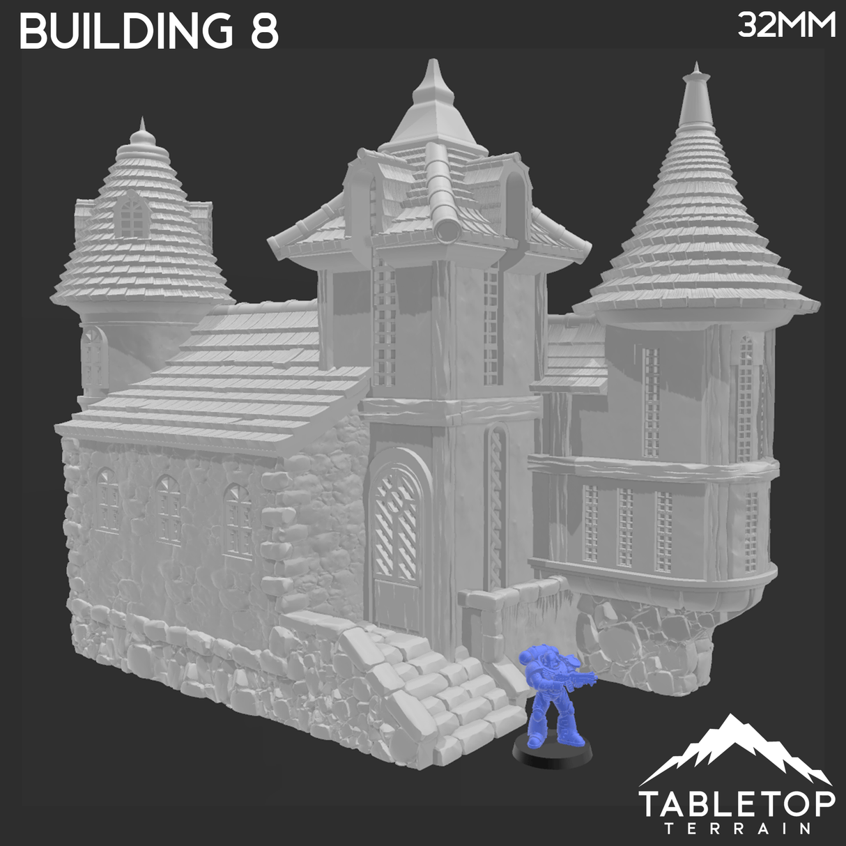 Building 8 - City of Spiritdale - Fantasy Building