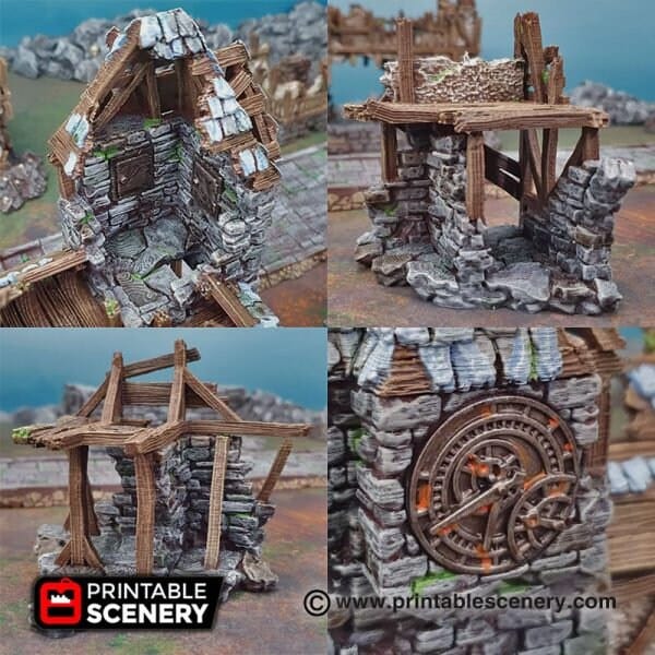 Burgomaster's Office - Ruined Fantasy Building