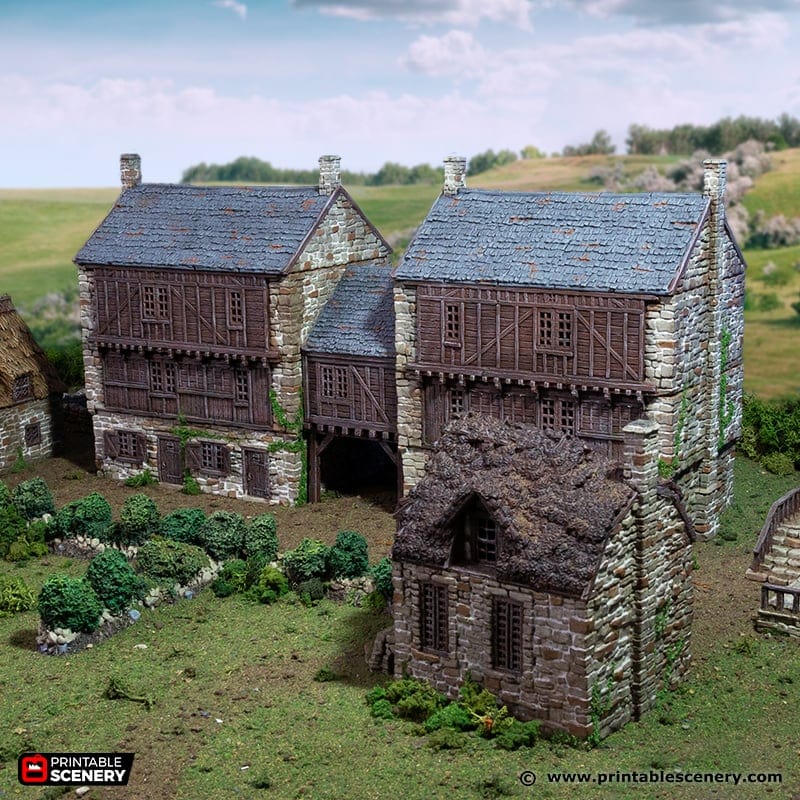 Cobblestone Way - Country & King - Fantasy Historical Building