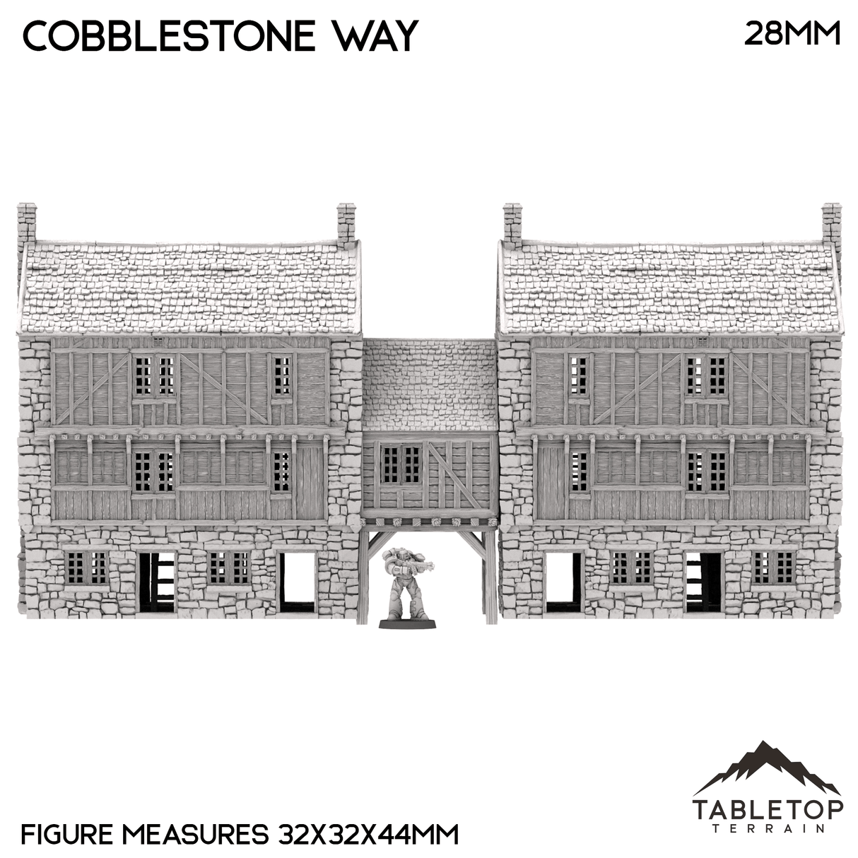 Cobblestone Way - Country & King - Fantasy Historical Building
