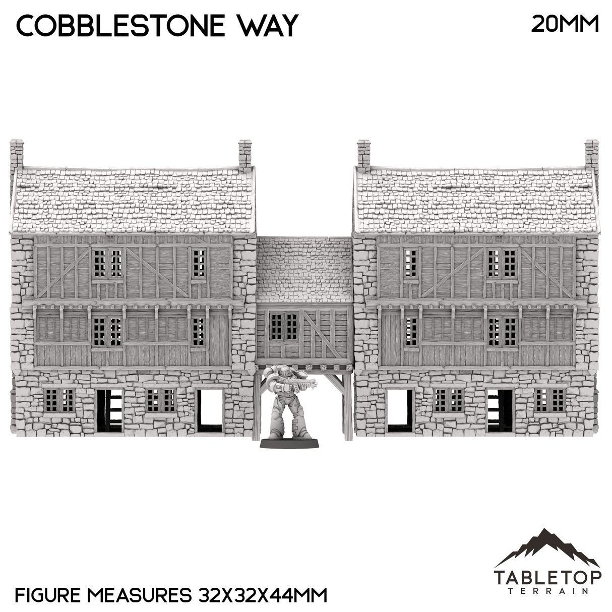 Cobblestone Way - Country & King - Fantasy Historical Building