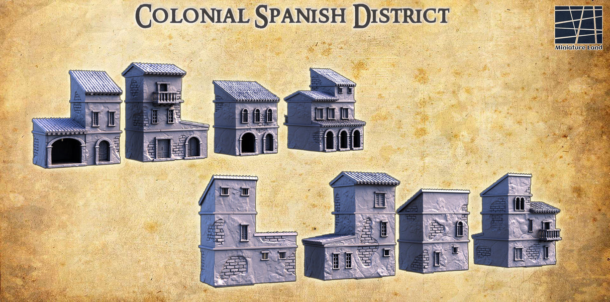 Colonial Spanish District