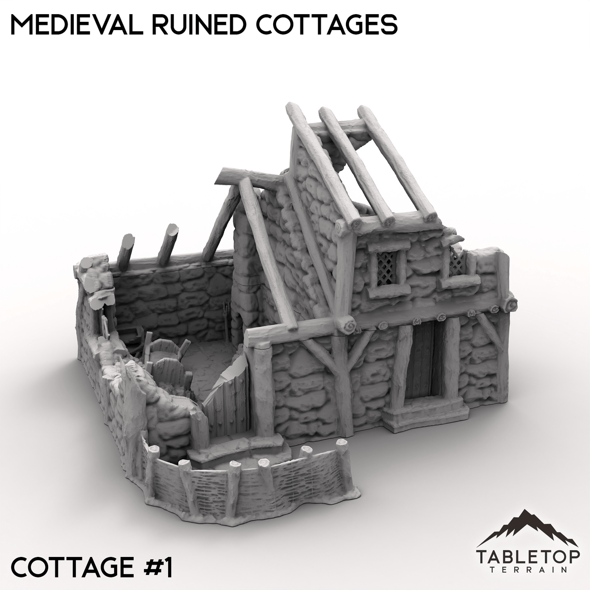 Medieval Ruined Cottages