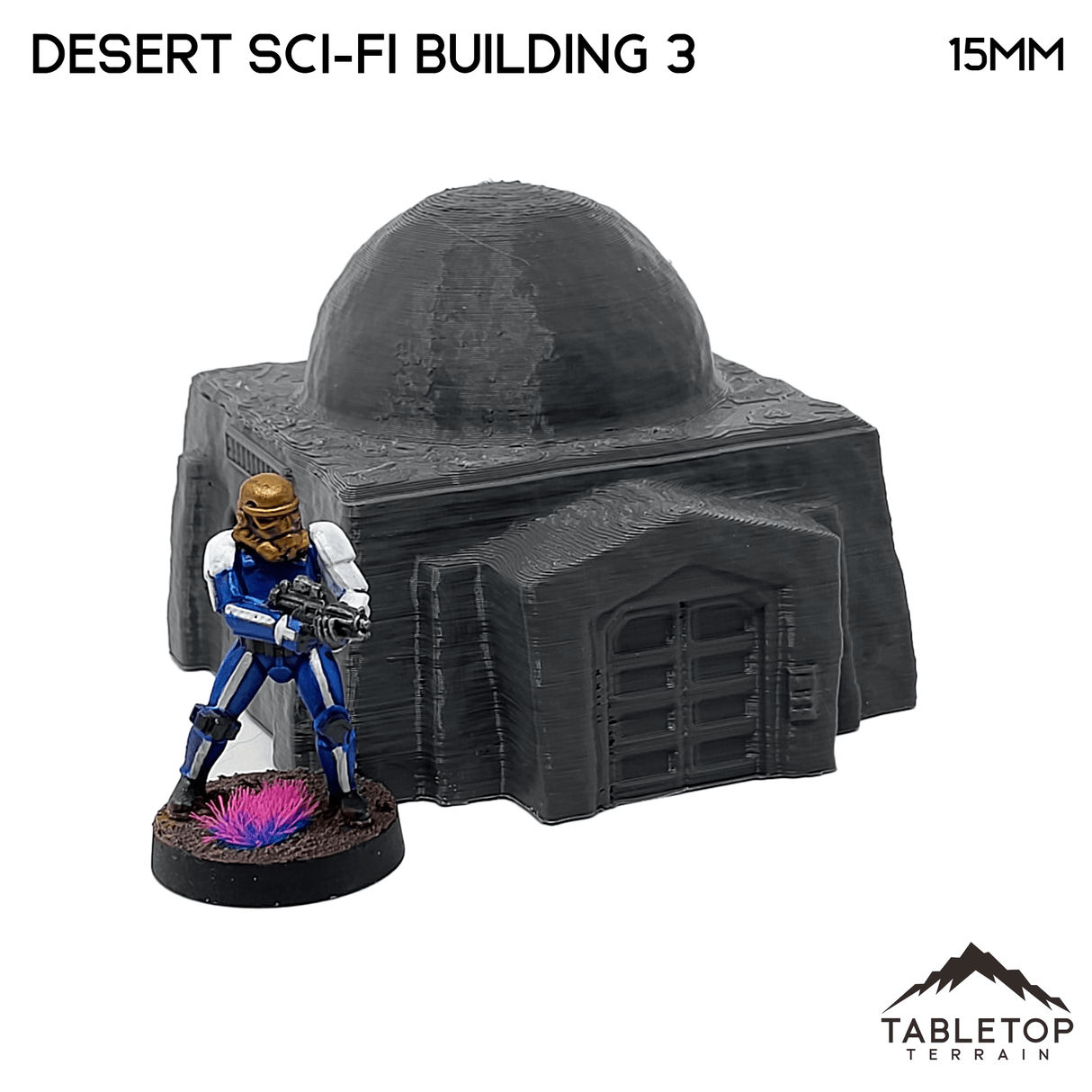 Desert Sci-Fi Building 3 - Star Wars Legion Building