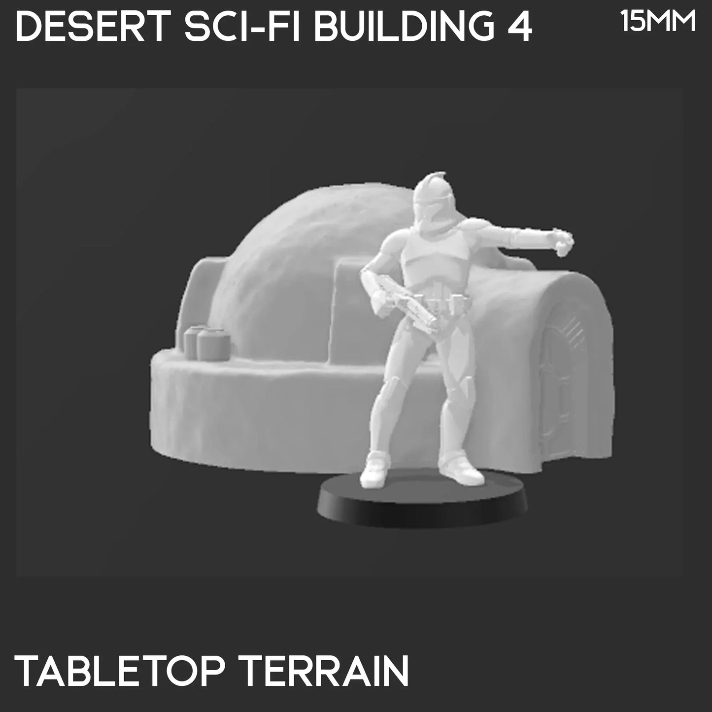 Desert Sci-Fi Building 4