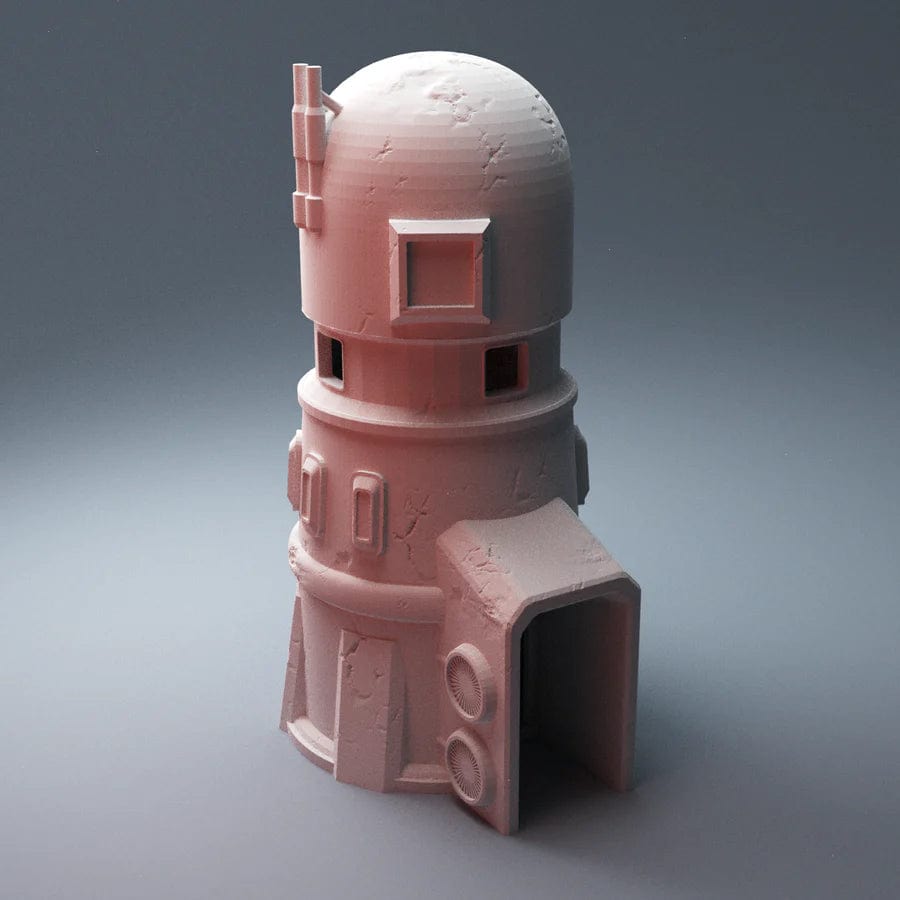 Desert Spaceport Tower - Star Wars Legion Tower