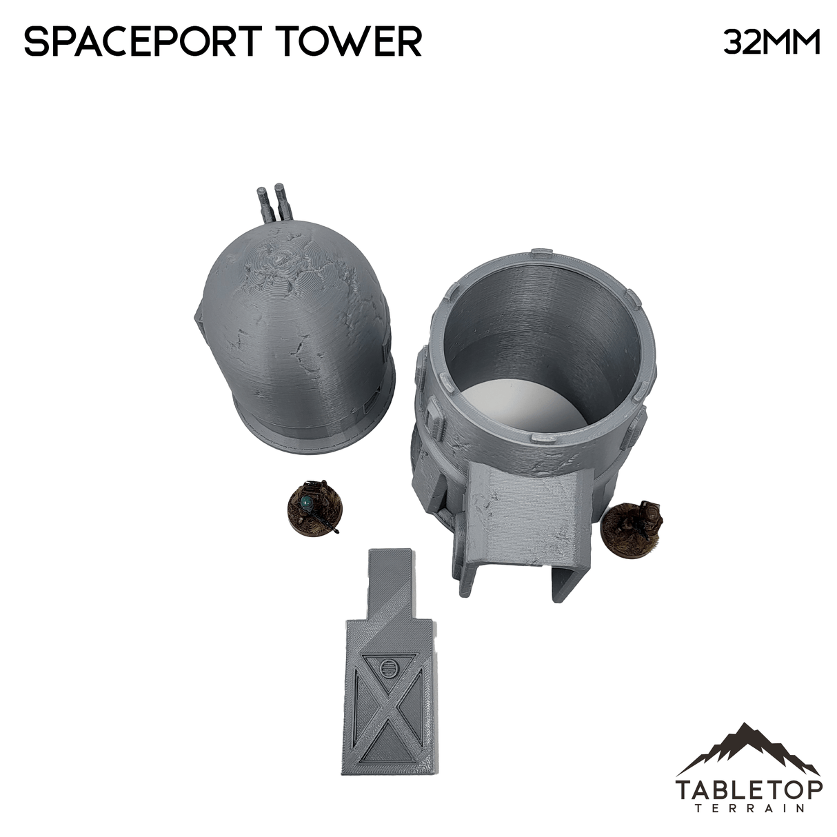 Desert Spaceport Tower - Star Wars Legion Tower