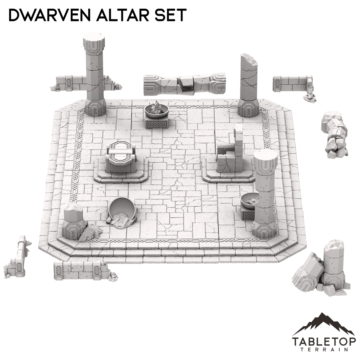 Dwarven Modular Altar Set