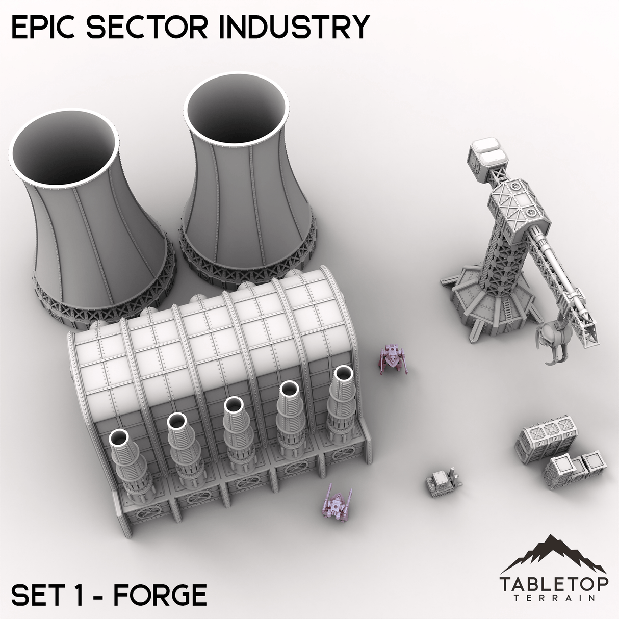 Epic Sector Industry - Set 1 - Forge