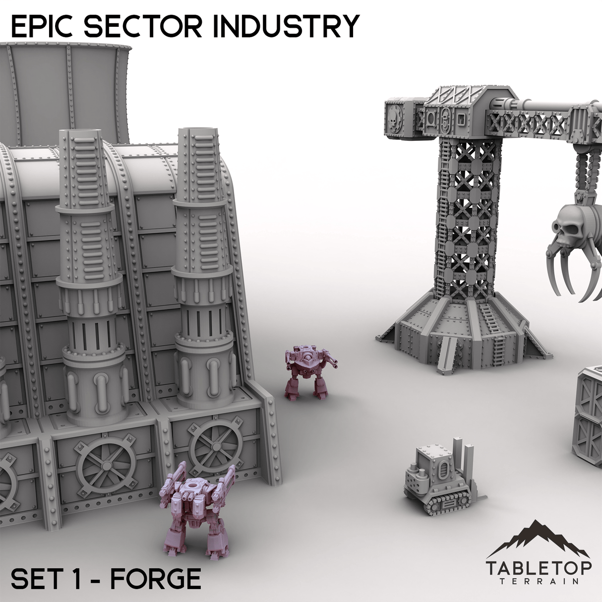 Epic Sector Industry - Set 1 - Forge