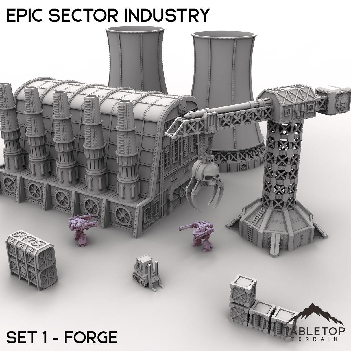Epic Sector Industry - Set 1 - Forge