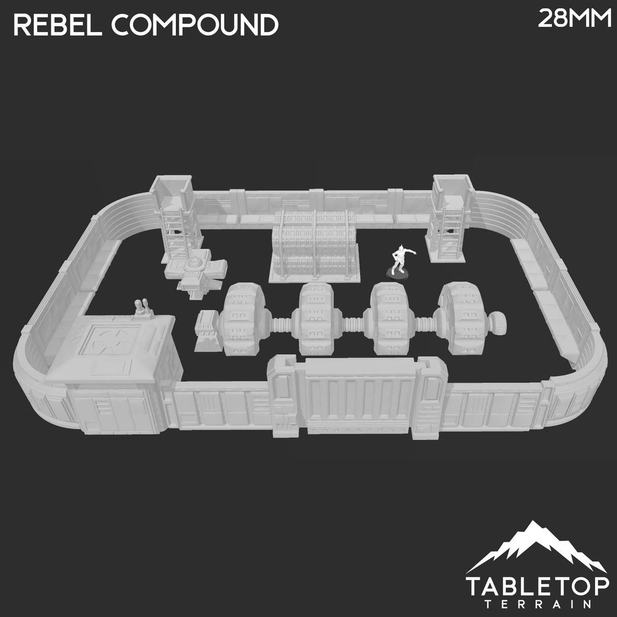 Freedom Fighter's (Rebel) Compound - Star Wars Legion Terrain