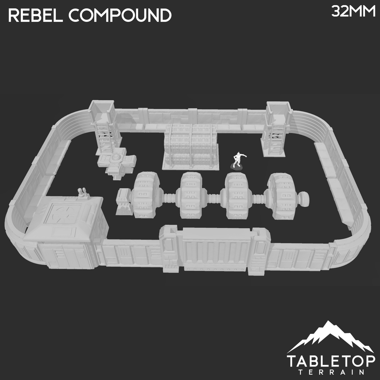 Freedom Fighter's (Rebel) Compound - Star Wars Legion Terrain