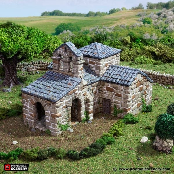 French Mausoleum - Country & King - Fantasy Historical Building