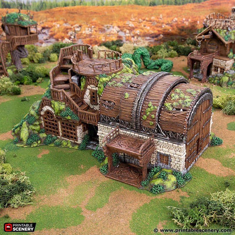 Gaffer's Guild Workshop- Rise of the Halflings - Fantasy Building