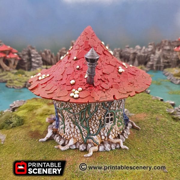 Goblin Mushroom Hovel - Fantasy Building