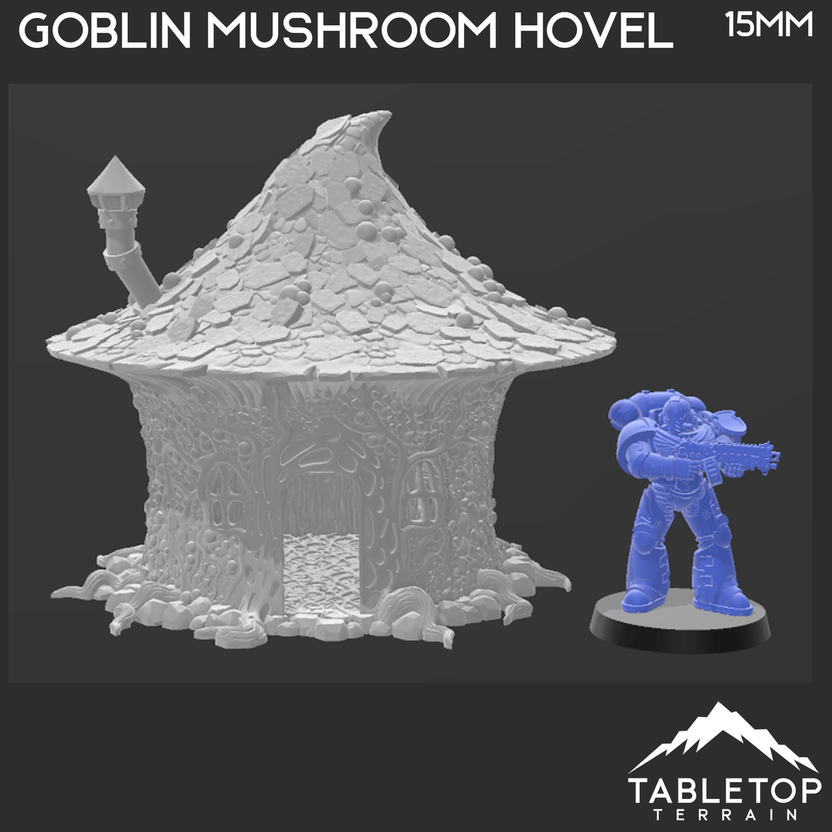 Goblin Mushroom Hovel - Fantasy Building