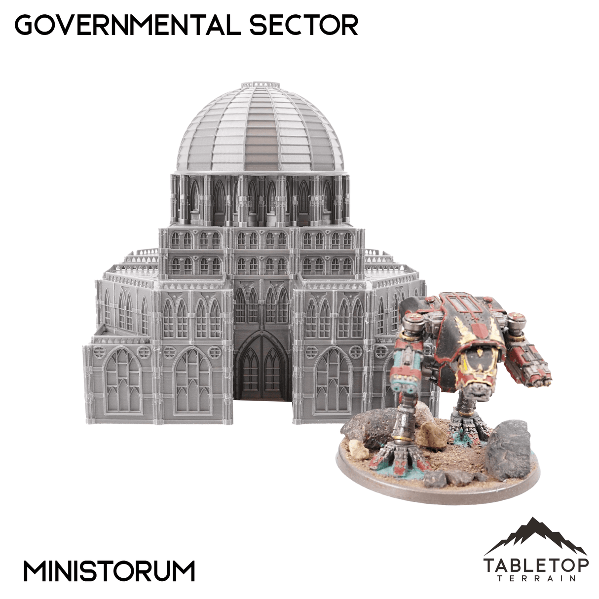 Governmental Sector 8mm Scale Building Pack