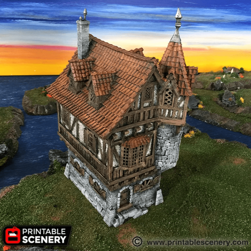 Governor's Mansion - Fantasy Building