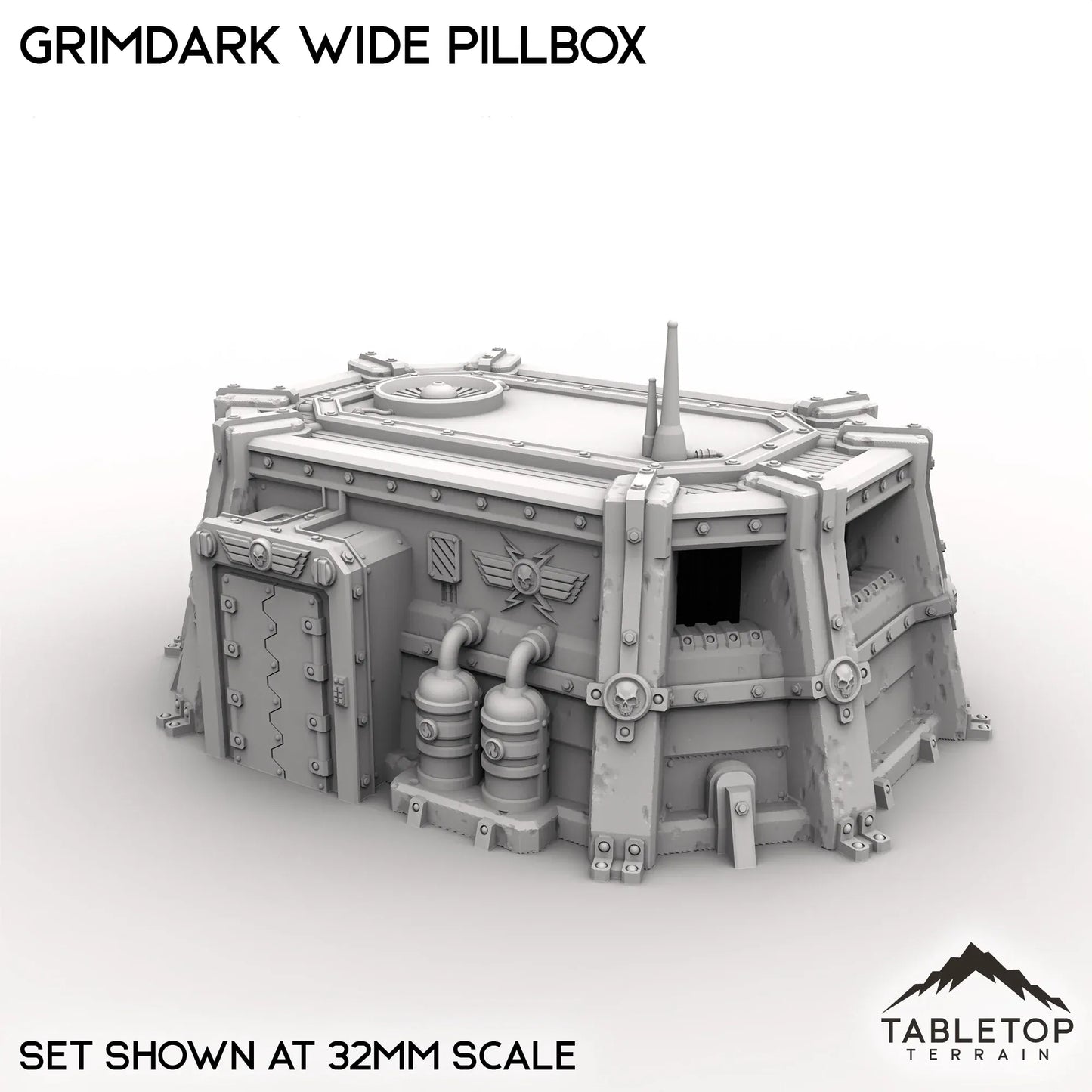 Grimdark Wide Pillbox
