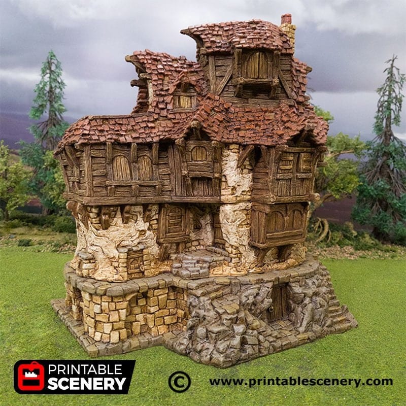 Hagglethorn Tavern - Hagglethorn Hollow - Fantasy Building