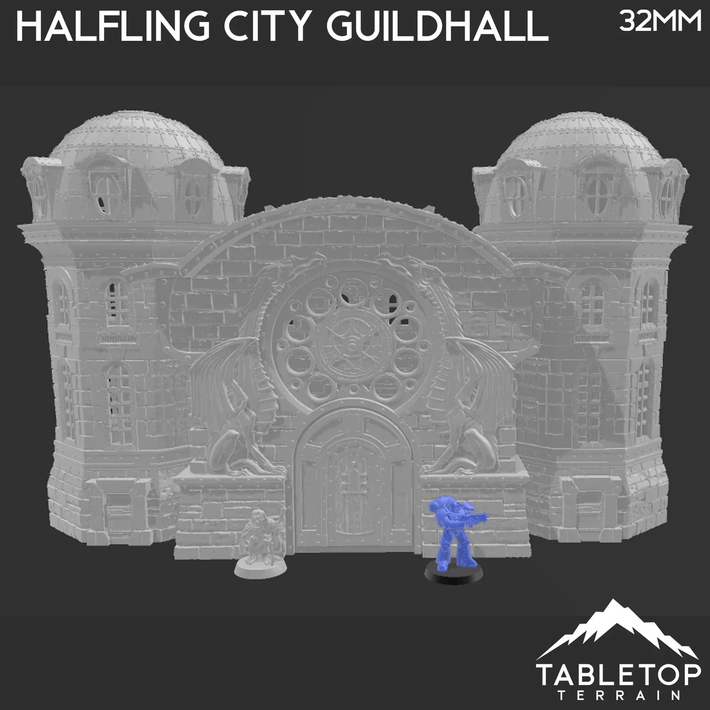 Halfling City Guildhall - Rise of the Halflings - Fantasy Building