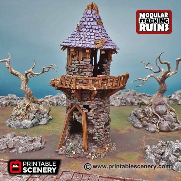 Hermit Tower - Fantasy Building