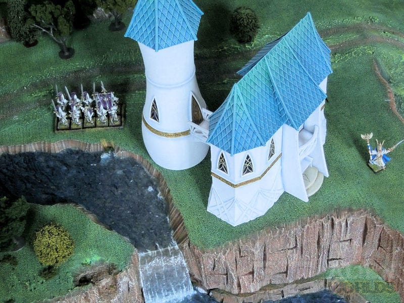 High Elf House Tower - Elven Fantasy Building
