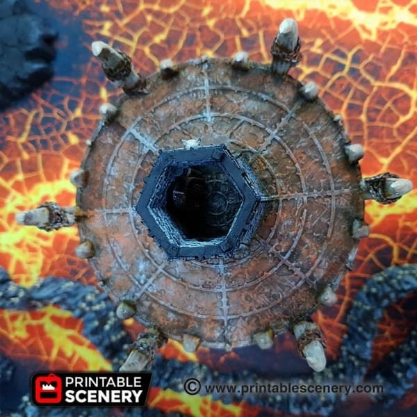 Infernal Tower - Fantasy Demon Building