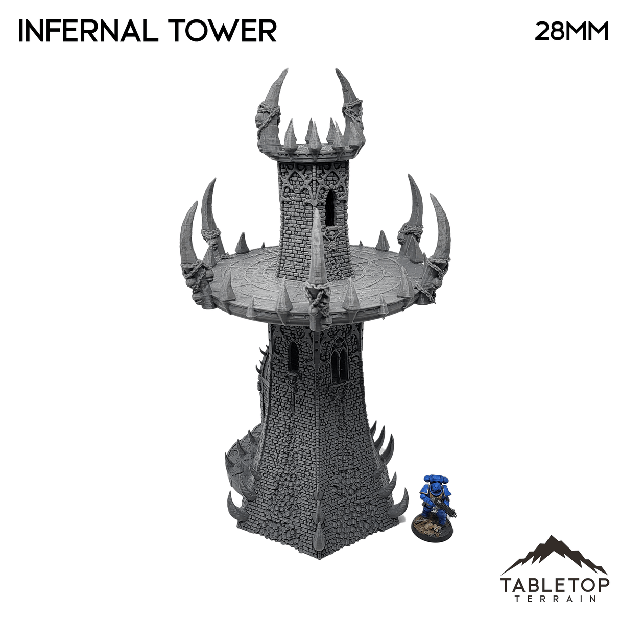 Infernal Tower - Fantasy Demon Building