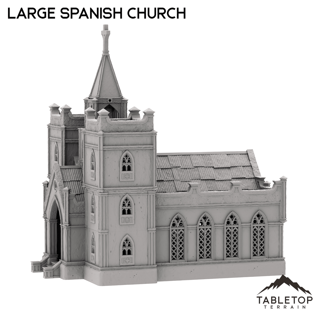 Large Spanish Church - Old Wild Western Rush