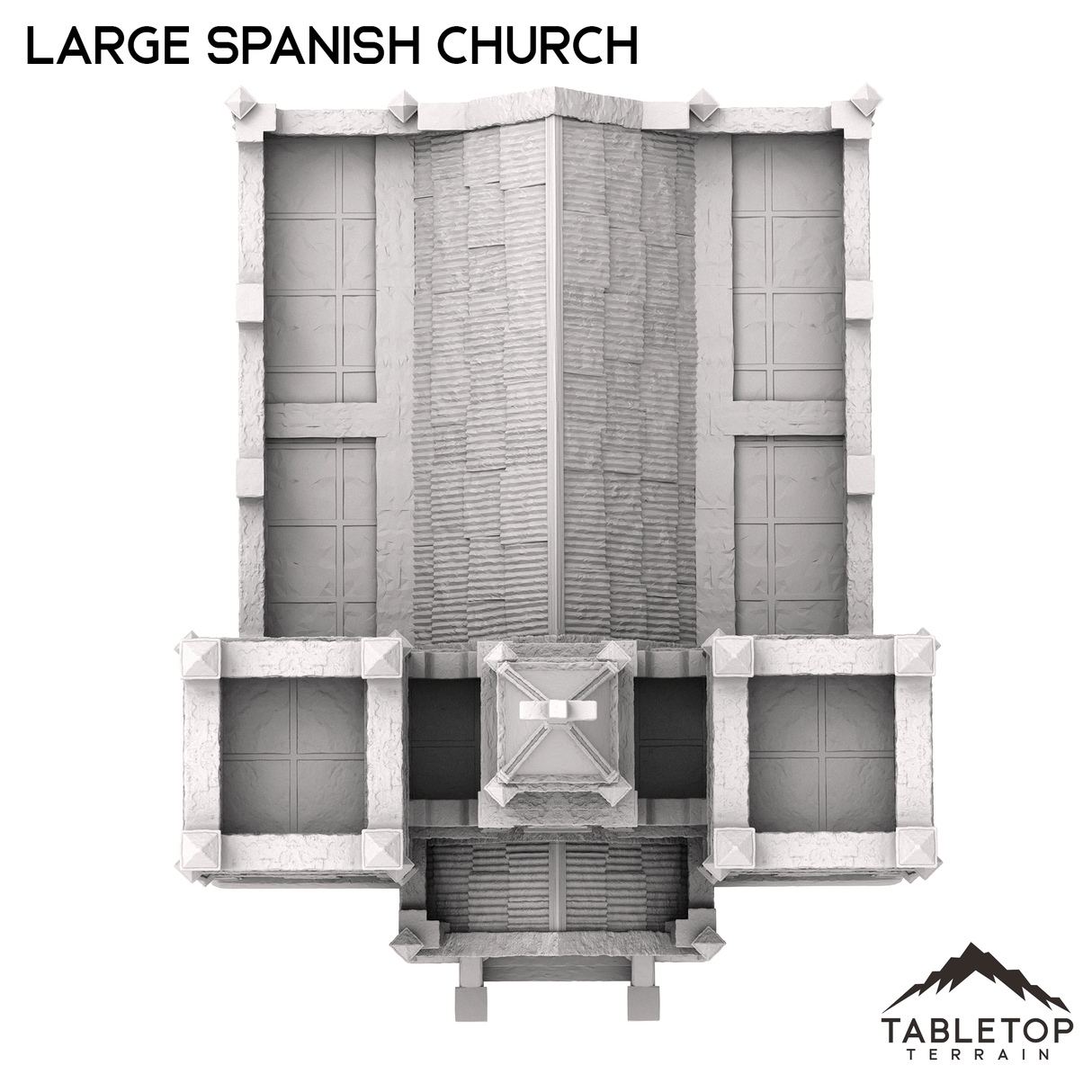 Large Spanish Church - Old Wild Western Rush