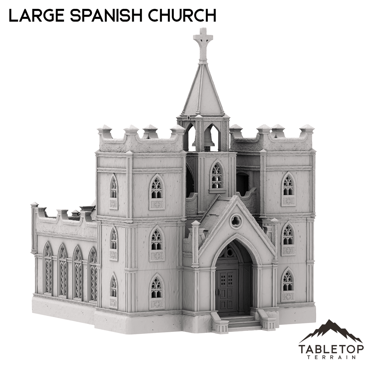 Large Spanish Church - Old Wild Western Rush