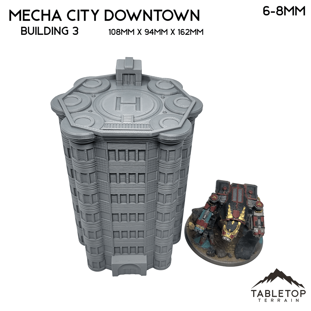 Mecha City Downtown Buildings - Bundle 2