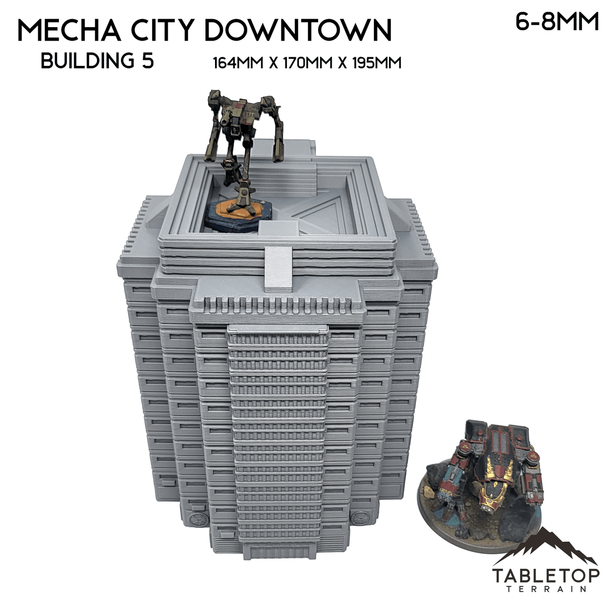 Mecha City Downtown Buildings - Bundle 2