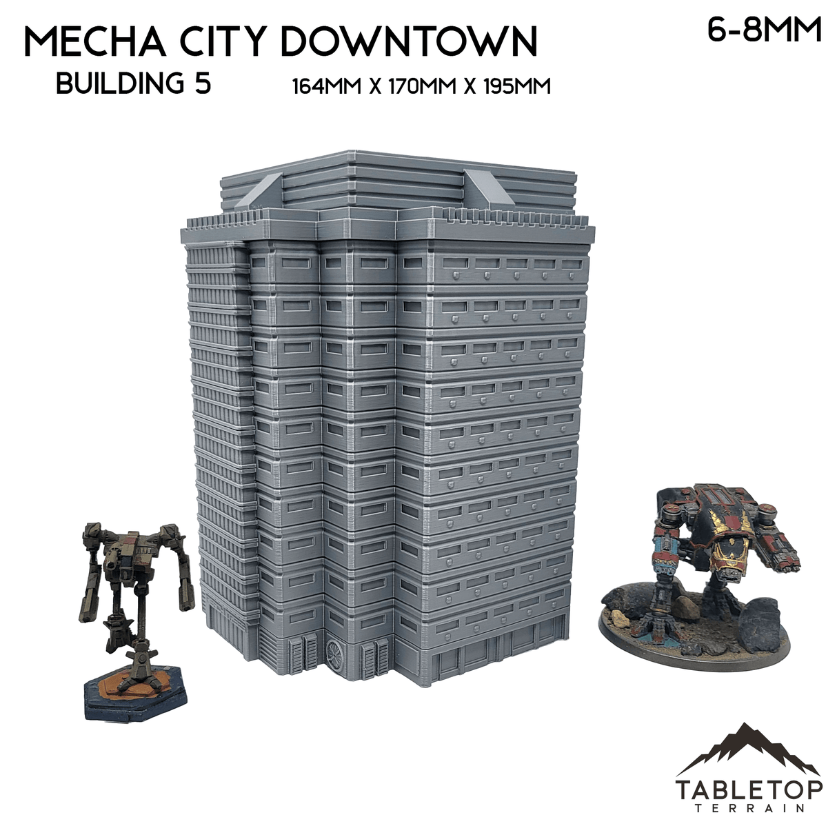 Mecha City Downtown Buildings - Bundle 2