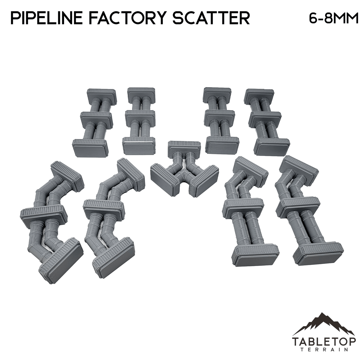 Mecha City Pipeline Factory Scatter