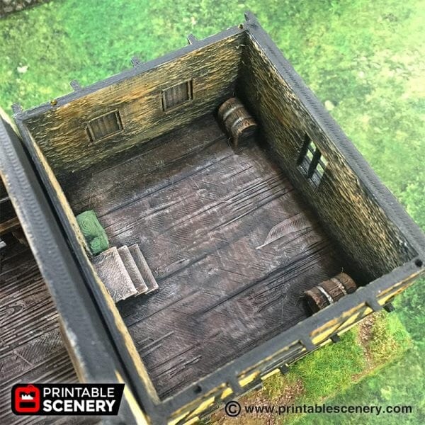 Medieval House - WWII Building