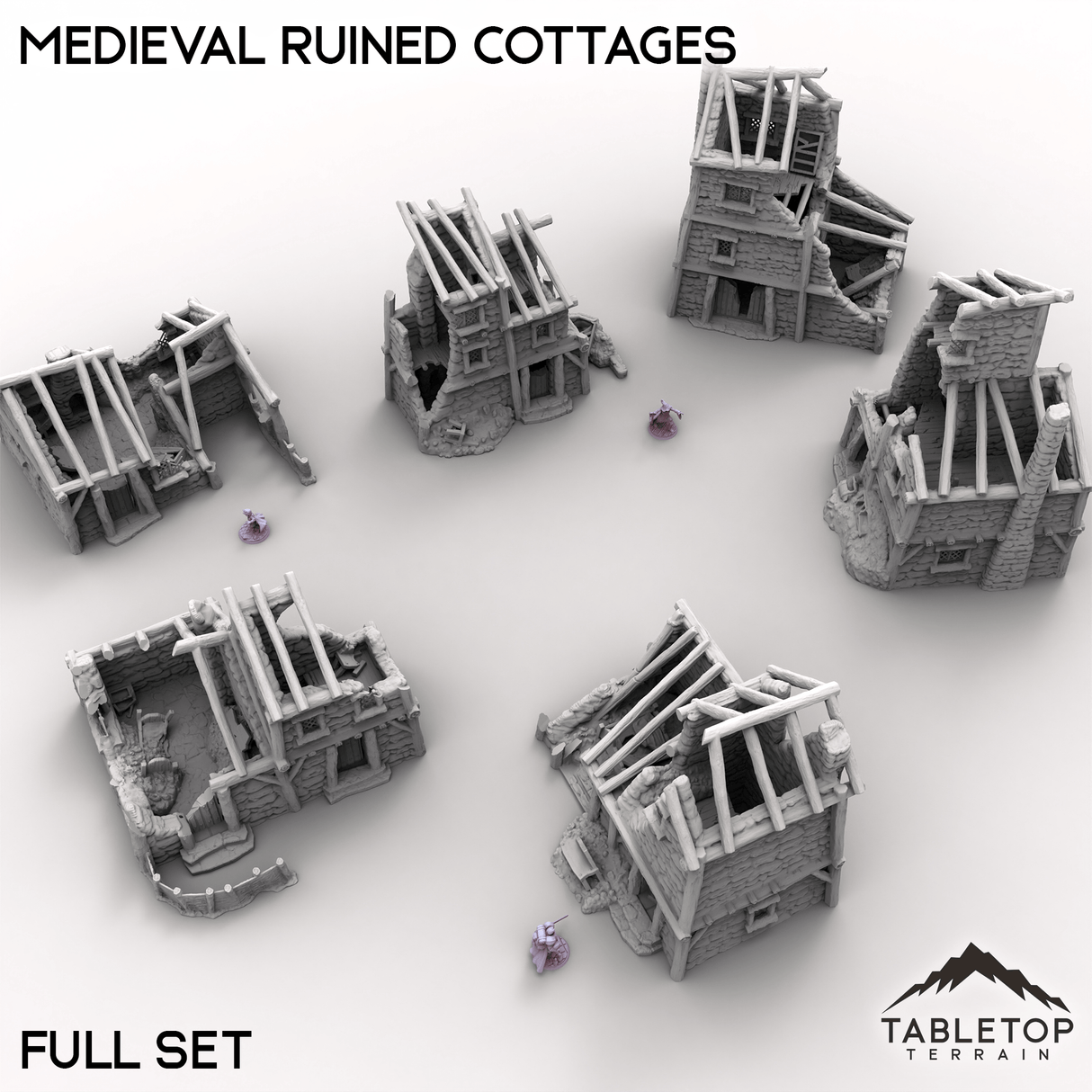 Medieval Ruined Cottages