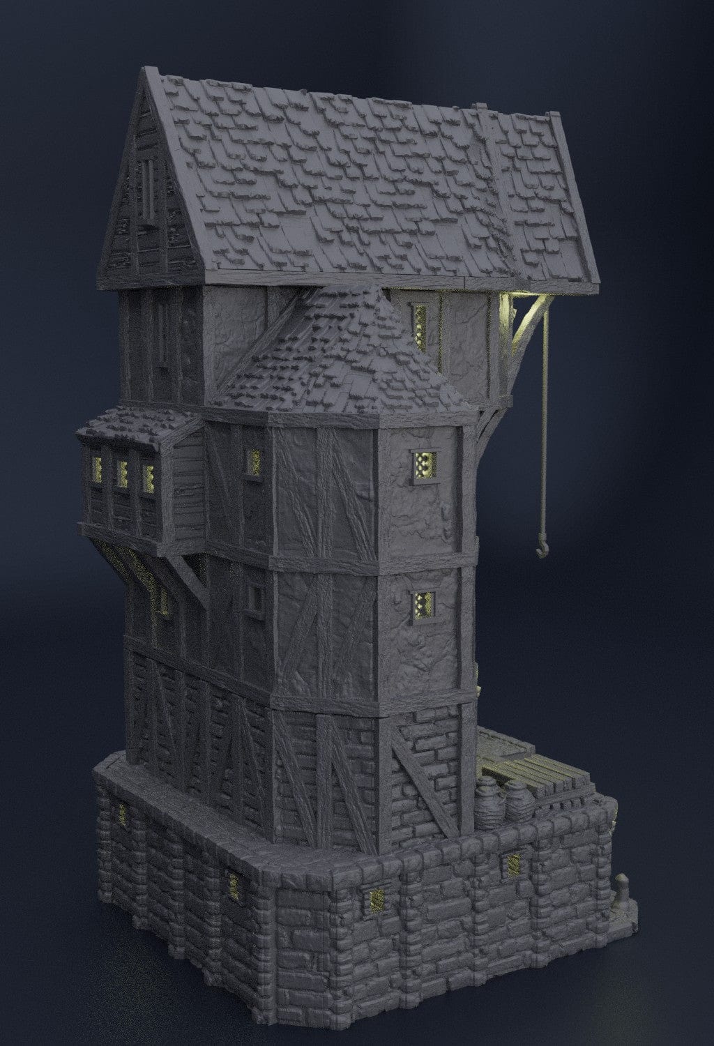 Medieval Seaside Warehouse